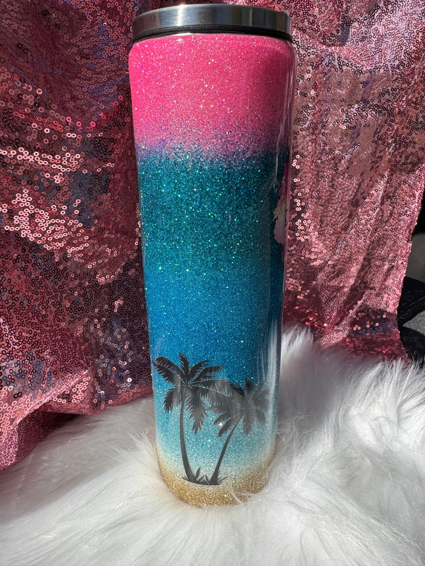 RTS 35oz Skinny Slurp Beach Tumbler