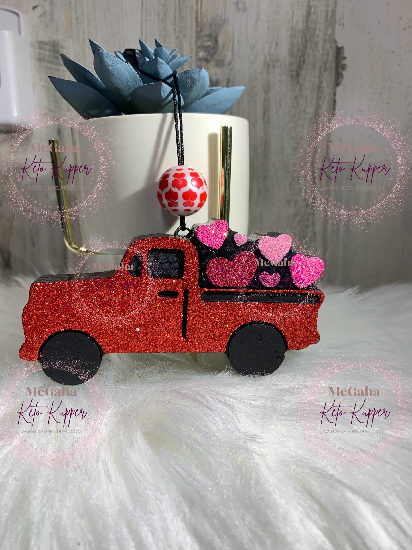 Heart Truck Custom Freshie