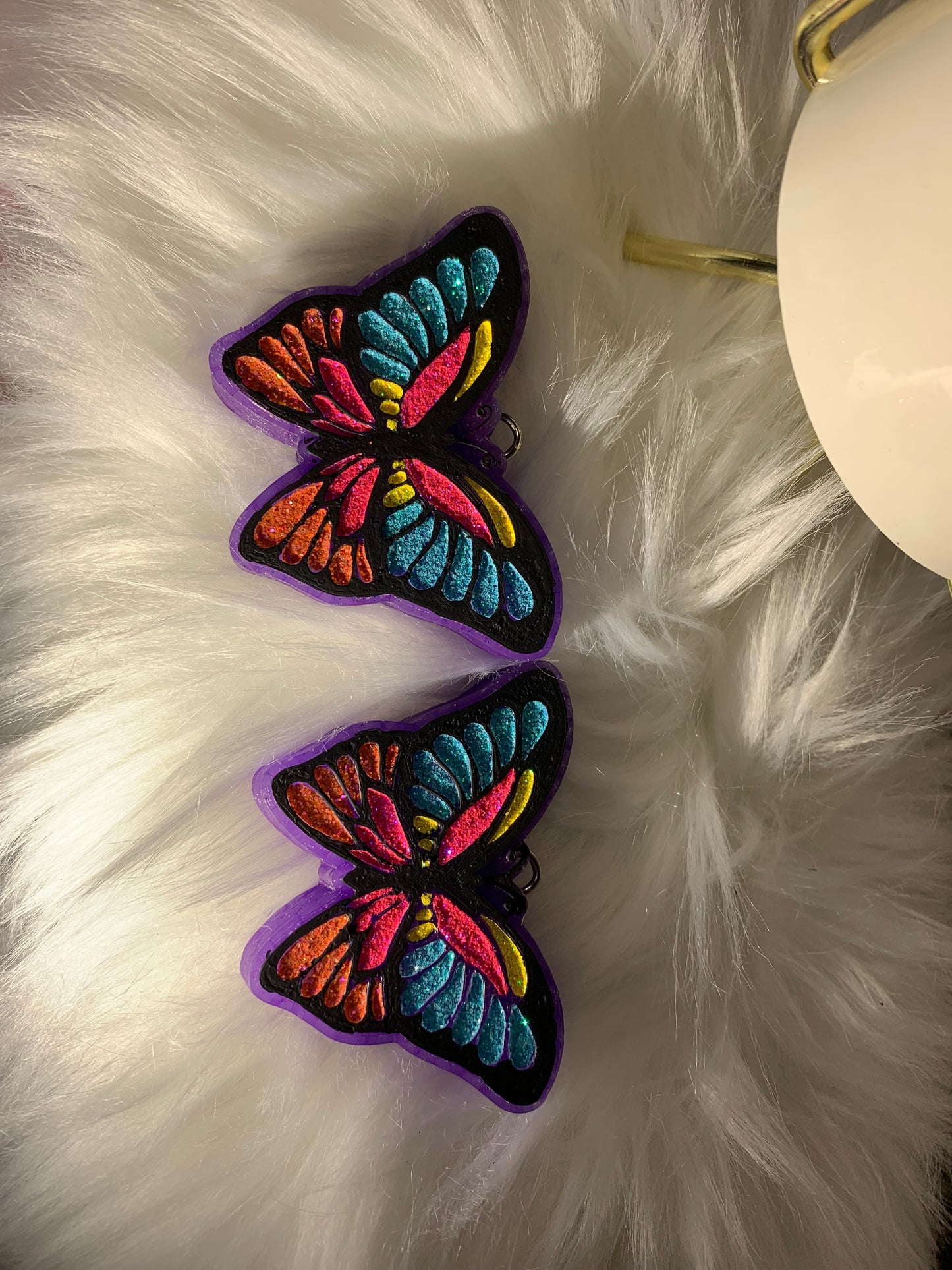 Butterfly -Vent Clip Set Custom Freshie