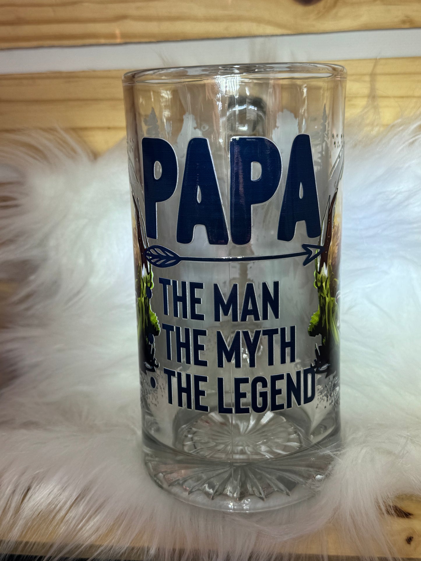 RTS 24 oz Papa Glass Mug