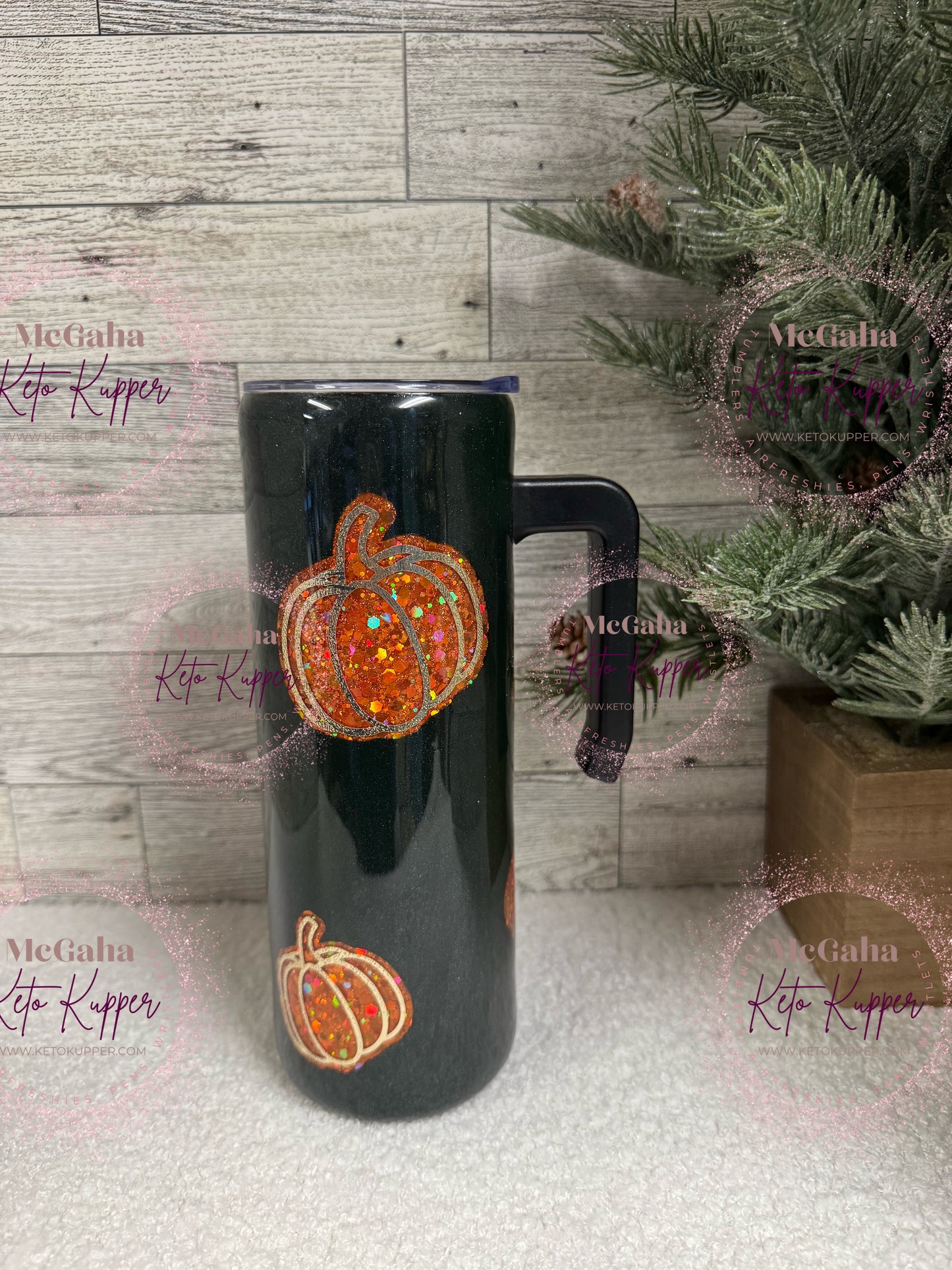 RTS 20oz Handle Pumpkin Tumbler