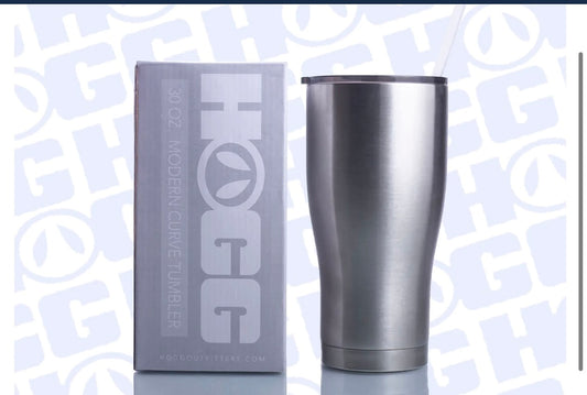 30 oz Modern Curve Custom Design Tumbler