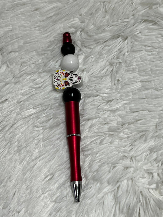 Red Beaded Pen